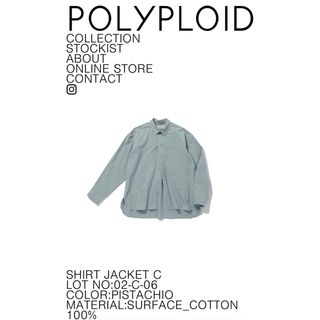 オーラリー(AURALEE)のPOLYPLOID 21ss SHIRT JACKET 商品タグ付き(シャツ)