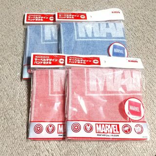 マーベル(MARVEL)のMARVELハンドタオル　４枚セット(タオル/バス用品)