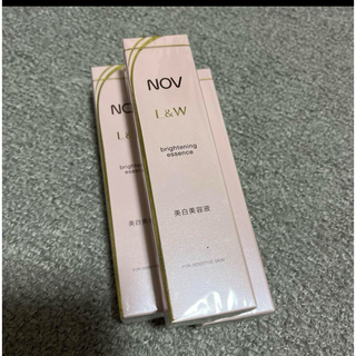 ノブ(NOV)のNOV L＆W ブライトニングエッセンス　美白美容液　30g 3個セット(美容液)