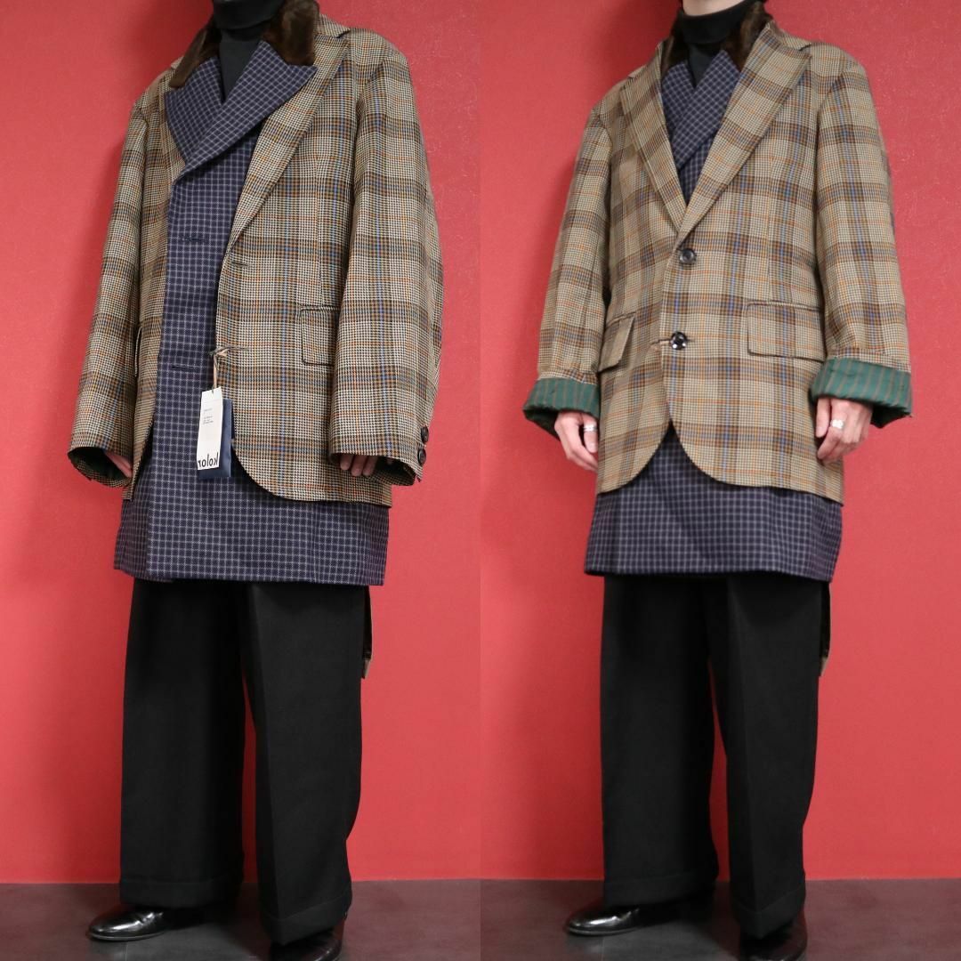 kolor(カラー)の【新品未使用】kolor Three Pieces Docking Coat メンズのジャケット/アウター(チェスターコート)の商品写真