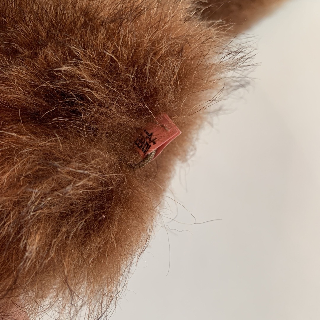 ファーマフラー スプリングホックタイプ つけ襟風 ブラウン ふわふわファー  レディースのファッション小物(マフラー/ショール)の商品写真