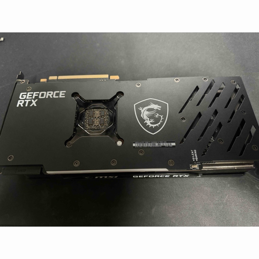 msi(エムエスアイ)のGEFORCE RTX3090ti スマホ/家電/カメラのPC/タブレット(PCパーツ)の商品写真