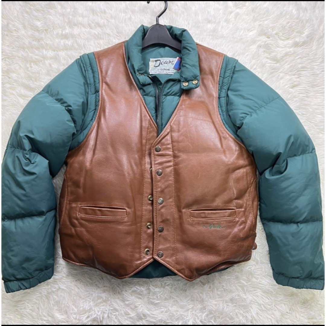 schott(ショット)のSupreme 元ネタ Schott Down Jacket メンズのジャケット/アウター(ダウンジャケット)の商品写真