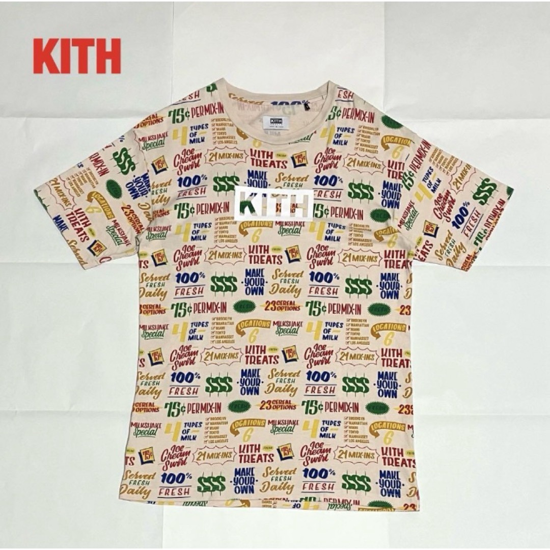KITH(キス)のKITH　キス　KITH TREATS CIRCULAR TEE　ボックスロゴ メンズのトップス(Tシャツ/カットソー(半袖/袖なし))の商品写真