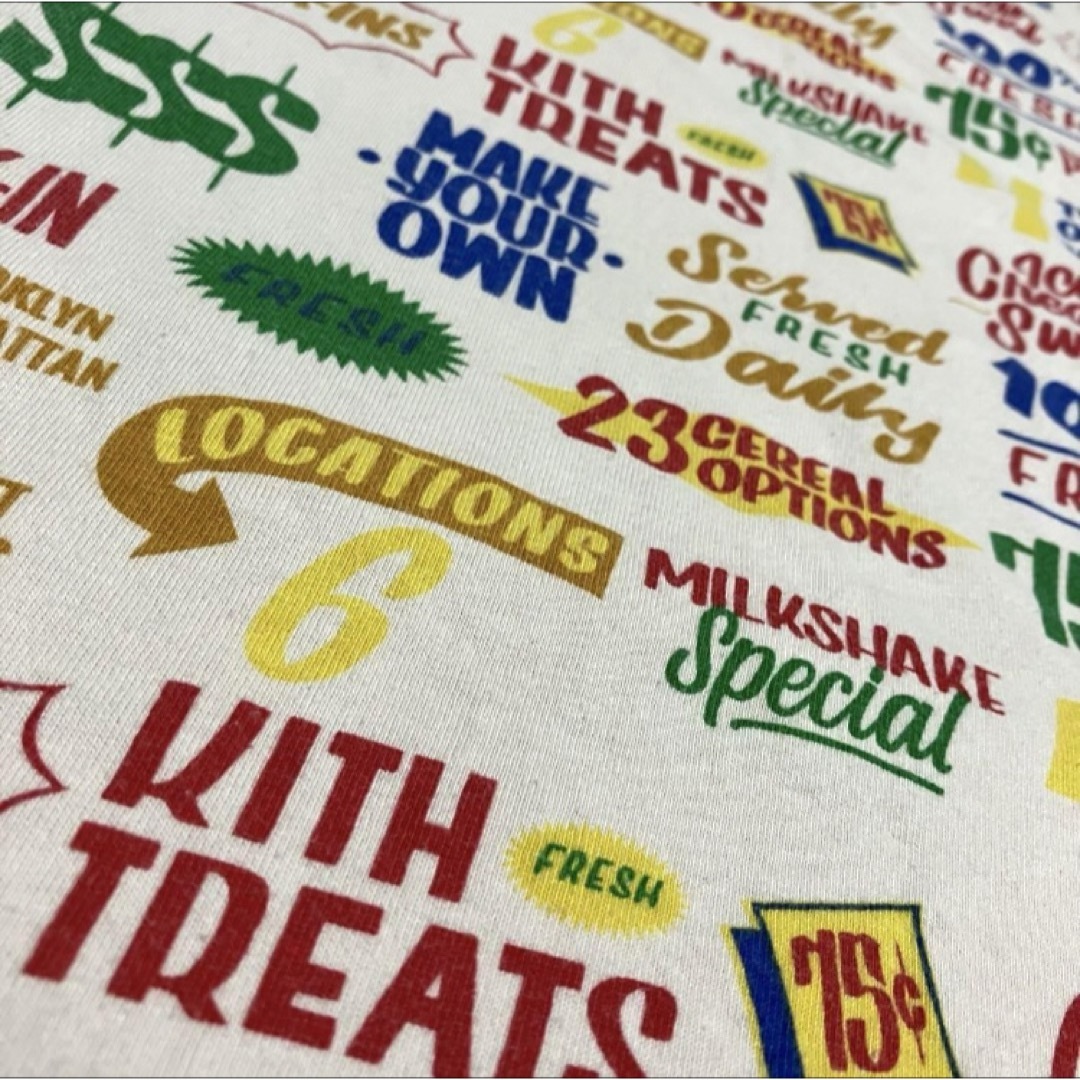 KITH(キス)のKITH　キス　KITH TREATS CIRCULAR TEE　ボックスロゴ メンズのトップス(Tシャツ/カットソー(半袖/袖なし))の商品写真