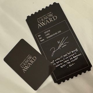 東方神起 - 東方神起 ユノ センイルイベント U-KNOW AWARD 参加者限定