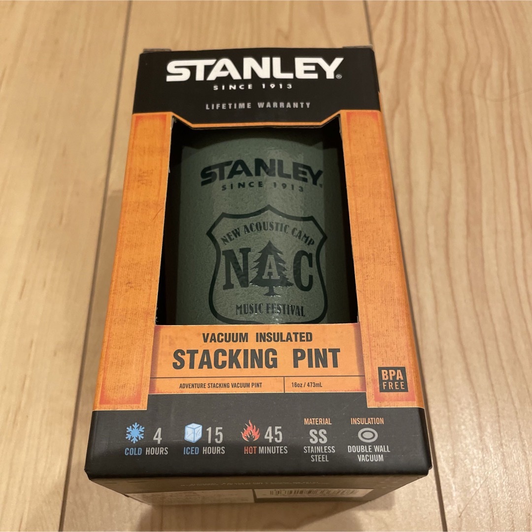 Stanley(スタンレー)のニューアコースティック STANLEY スタッキングパイント コラボ 限定 スポーツ/アウトドアのアウトドア(食器)の商品写真