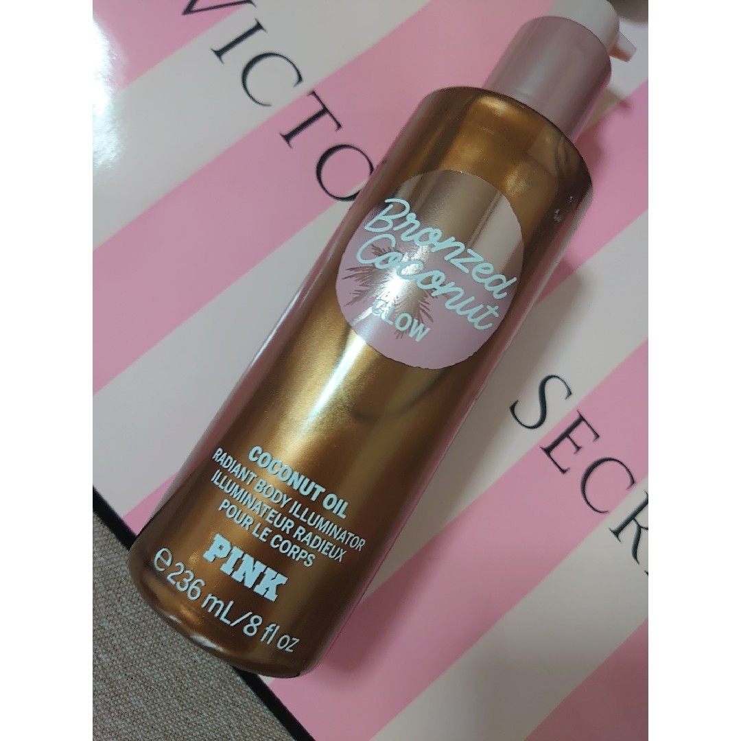 Victoria's Secret(ヴィクトリアズシークレット)の夏body bronzedヴィクトリアシークレットPINK coconut コスメ/美容のボディケア(ボディローション/ミルク)の商品写真