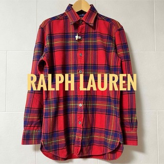 ラルフローレン(Ralph Lauren)のラルフローレン_パープルレーベル　ネルシャツ(シャツ)