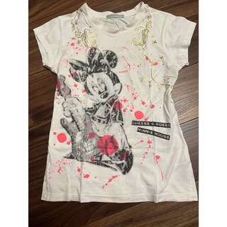 ディズニー(Disney)のミニーTシャツ　L(Tシャツ(半袖/袖なし))