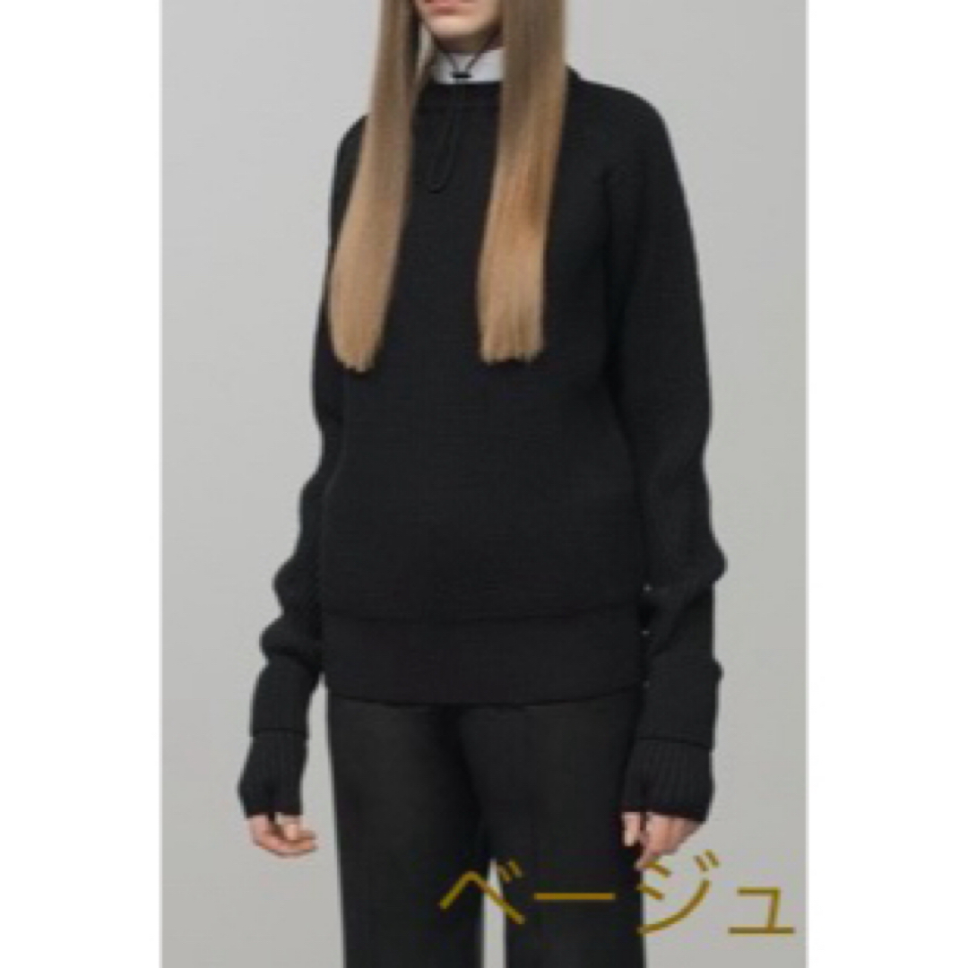 HYKE - 【未着用タグ付き】 HYKE ニット ベージュ サイズ2の通販 HYKE - 【未着用タグ付き】 HYKE ニット ベージュ サイズ2の通販