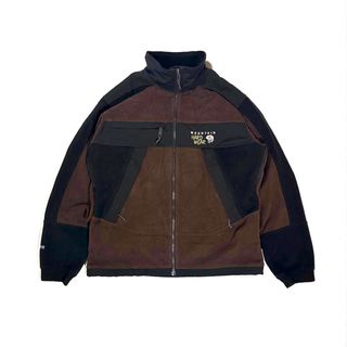 マウンテンハードウェア(MOUNTAIN HARDWEAR)のMOUNTAIN HARDWEAR fleece jacket brown(マウンテンパーカー)