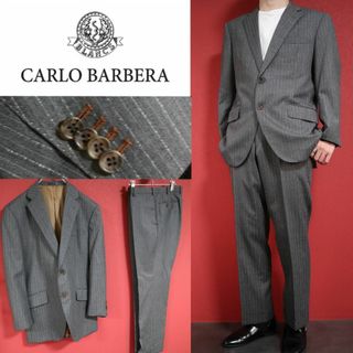 ヴィンテージ(VINTAGE)の【最高級】CARLO BARBERA ブラウンステッチデザイン セットアップ(セットアップ)