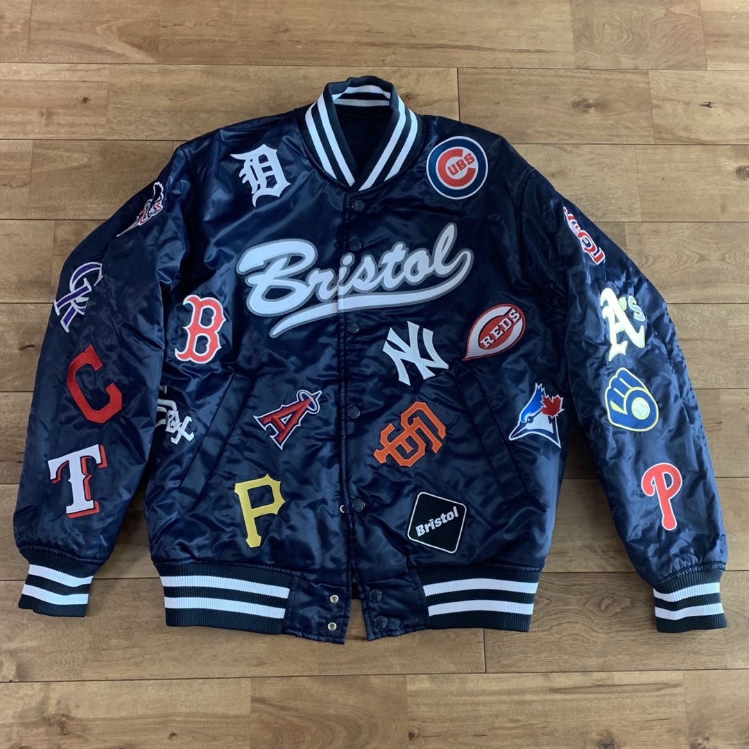 F.C.R.B.(エフシーアールビー)のfcrb MLB reversible varsity jaket M メンズのジャケット/アウター(スタジャン)の商品写真