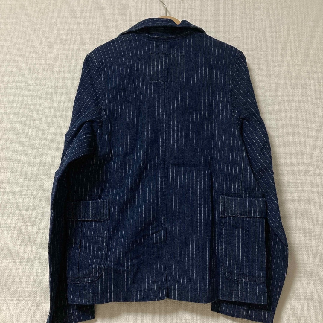 BREEZE(ブリーズ)の新品 BREEZE デニム テーラードジャケット 140cm キッズ キッズ/ベビー/マタニティのキッズ服男の子用(90cm~)(ジャケット/上着)の商品写真