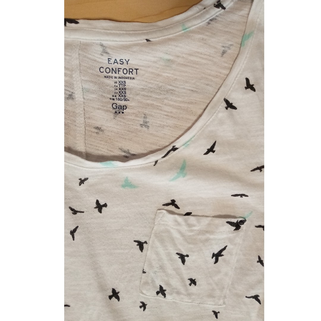 GAP(ギャップ)のGAP　コットンTシャツ レディースのトップス(Tシャツ(半袖/袖なし))の商品写真