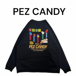 PEZ CANDY　ビッグプリントスウェットトレーナー　ペッツ(スウェット)