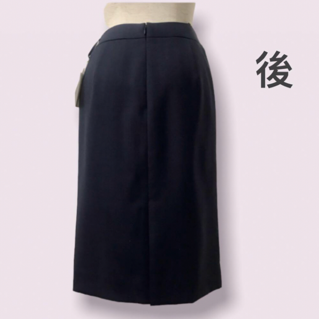 AOKI(アオキ)の新品　膝丈タイトスカート　オフィススーツ　通勤　就活　面接　5号　小さいサイズ レディースのスカート(ひざ丈スカート)の商品写真