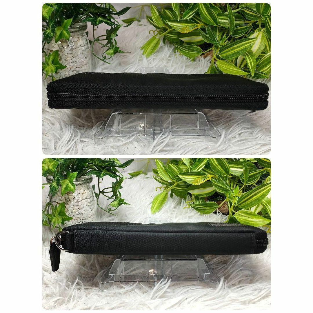 PORTER - PORTER 長財布 ブラック ラウンド ナイロン ポーター PORTER - PORTER 長財布 ブラック ラウンド ナイロン ポーター