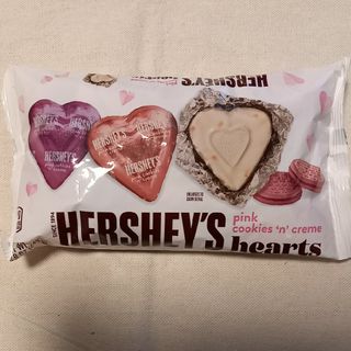 アメリカ人気お菓子 HERSHEY'Sハーシーズ バレンタイン限定ハート型チョコ(菓子/デザート)