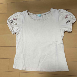 トッカ(TOCCA)の女の子TOCCAパフスリーブ半袖Tシャツ(Tシャツ/カットソー)