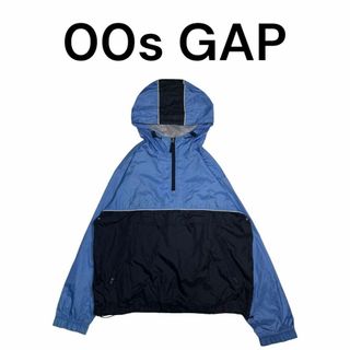 ギャップ(GAP)の00s GAP　ハーフジップナイロンパーカー　古着　ギャップ　マウンテンパーカー(パーカー)