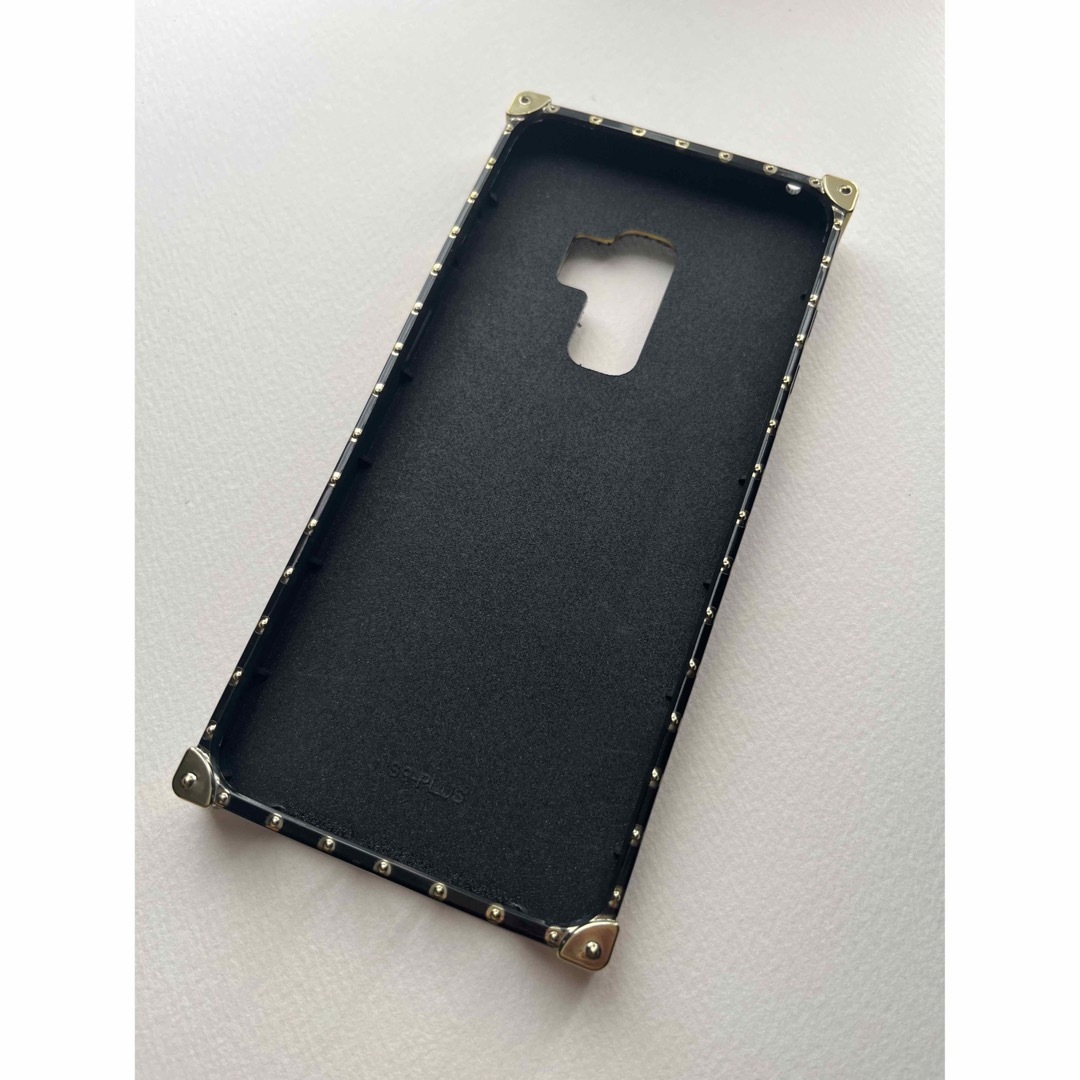 GALAXYs9plusキラキララメグリッターブラック黒ギャラクシーケース新品 スマホ/家電/カメラのスマホアクセサリー(Androidケース)の商品写真