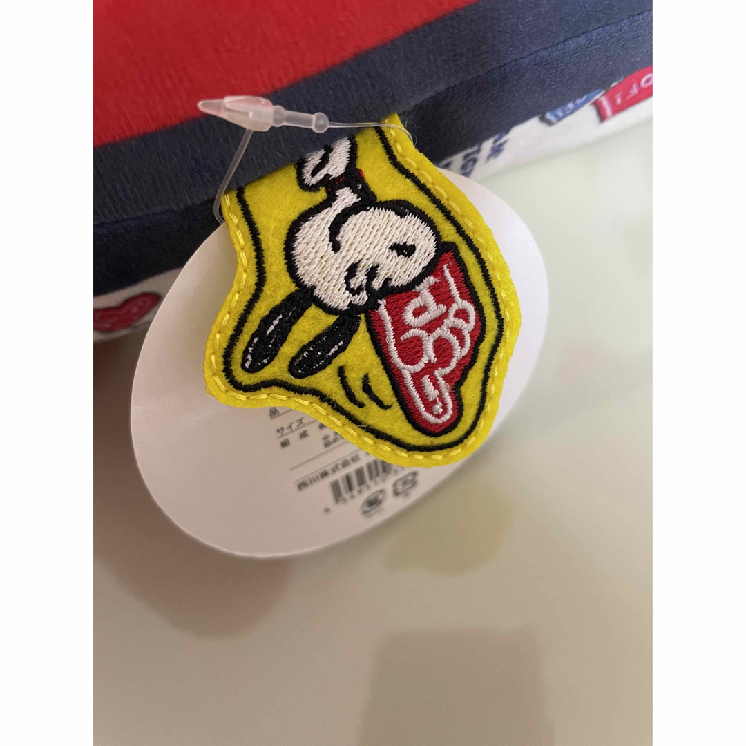 西川(ニシカワ)の応援グッズ　お昼寝クッション昼寝枕　フィンガークッション　スヌーピーSNOOPY インテリア/住まい/日用品の寝具(枕)の商品写真