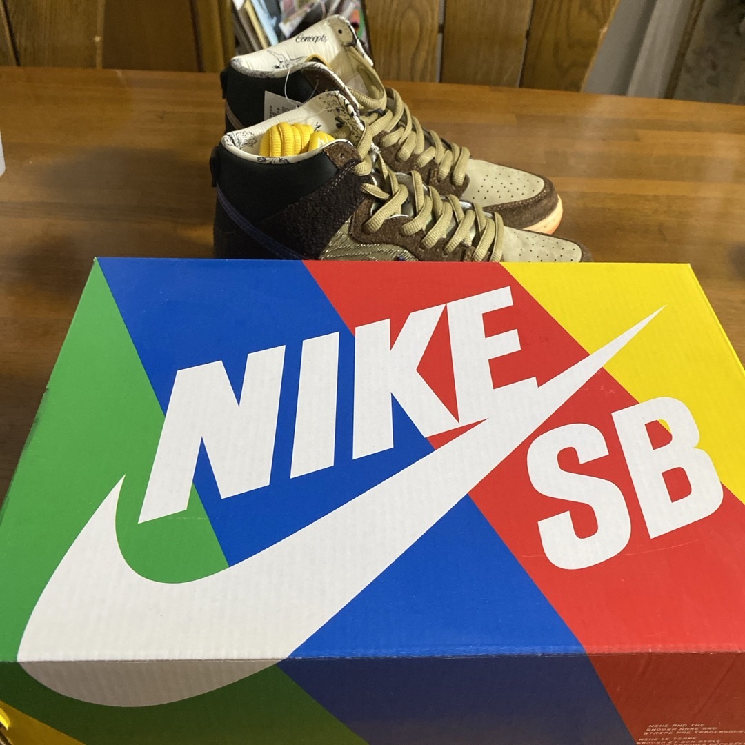 NIKE(ナイキ)のConcepts × Nike SB Dunk High "Duck" メンズの靴/シューズ(スニーカー)の商品写真
