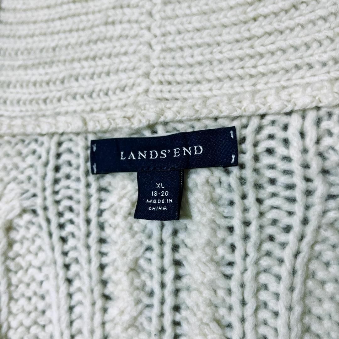 LANDS’END(ランズエンド)の【翌日配送 ❣】ランズエンド カーディガン セーター トップス レディース XL レディースのトップス(カーディガン)の商品写真