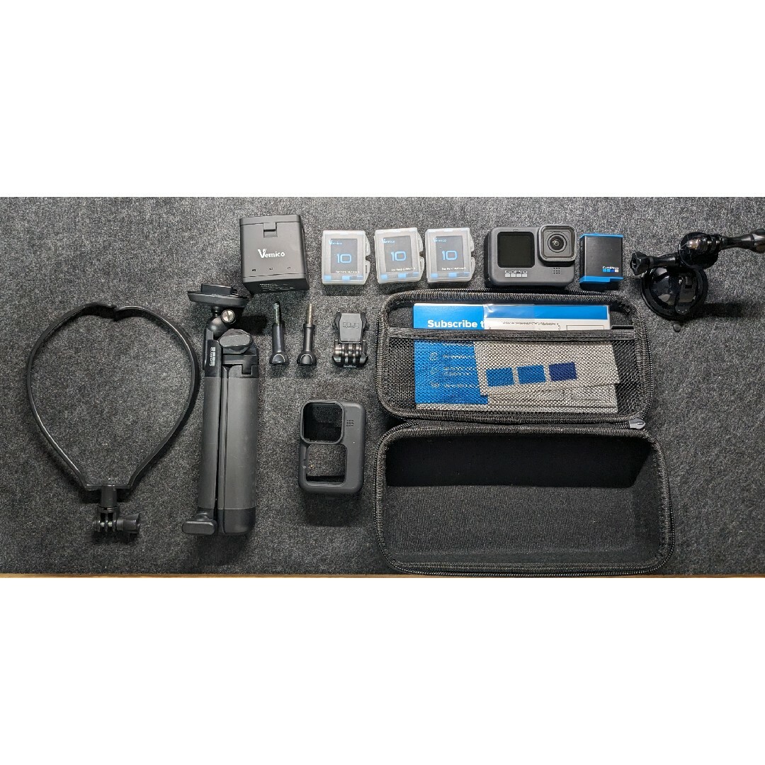 GoPro HERO 9 BLACK + 純正アクセサリー多数おまけ付 GoPro HERO 9 BLACK + 純正アクセサリー多数おまけ付