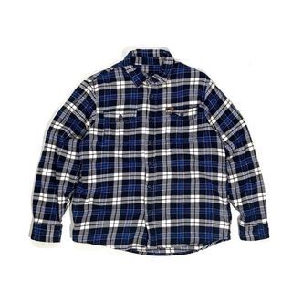 ORVIS L/S check flannel shirt blue(シャツ)