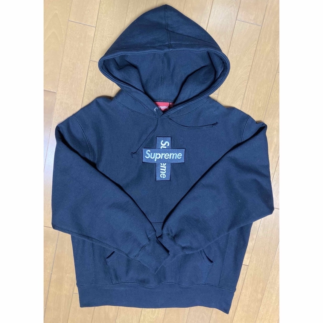 Supreme(シュプリーム)のSupreme Cross Box Logo Sweatshirt メンズのトップス(パーカー)の商品写真