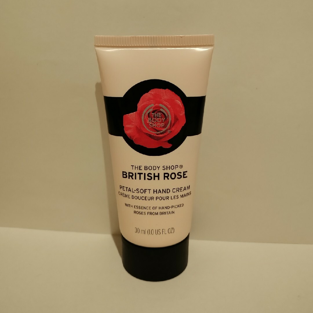 THE BODY SHOP(ザボディショップ)の（新品）ザ・ボディショップ ハンドクリーム ブリティッシュローズ  30ml コスメ/美容のボディケア(ハンドクリーム)の商品写真