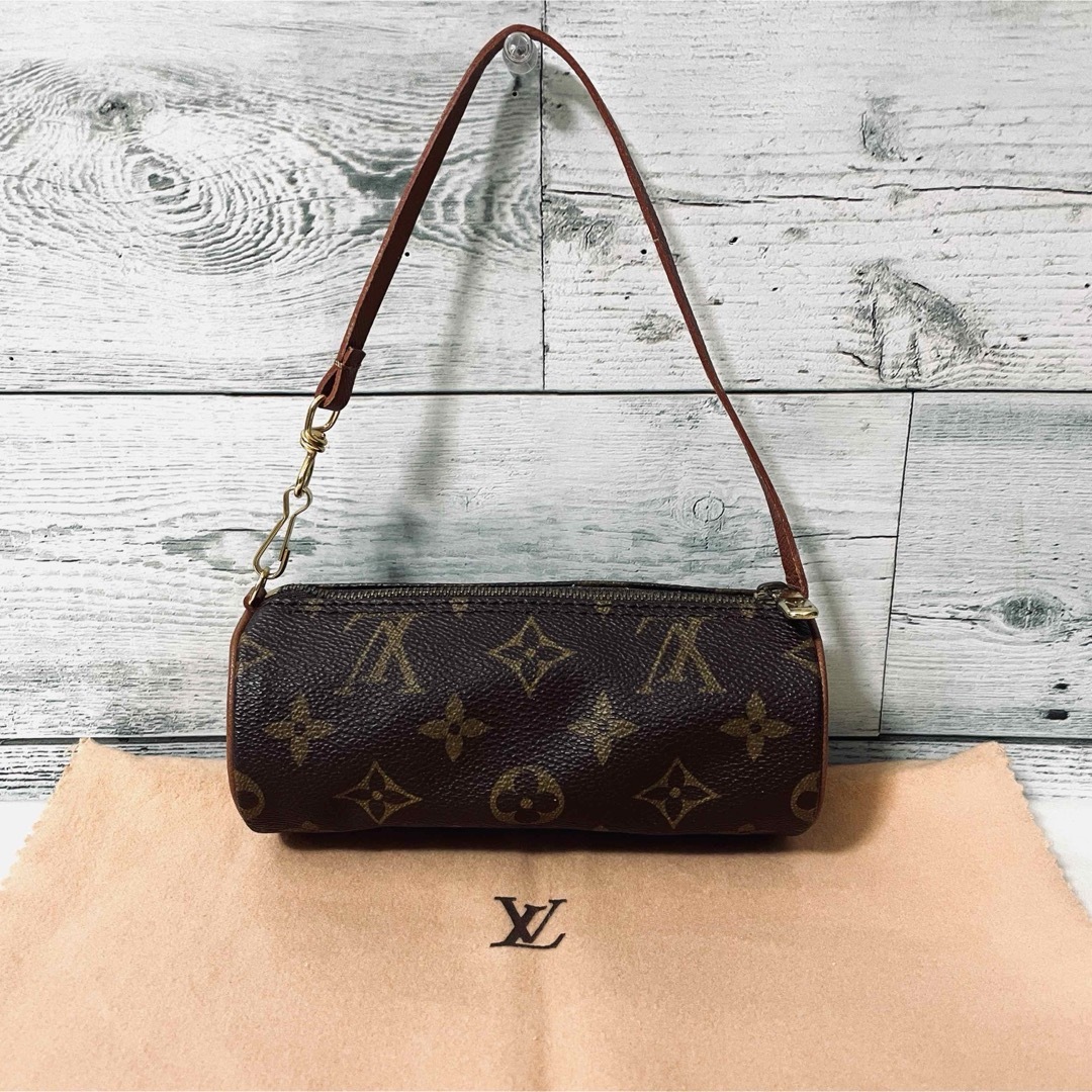 【良品】LOUIS VUITTON  ポーチ  パピヨン  モノグラム