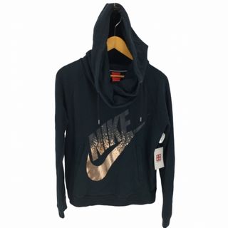 ナイキ(NIKE)のNIKE(ナイキ) メタリック プリント プルオーバー パーカー レディース(パーカー)