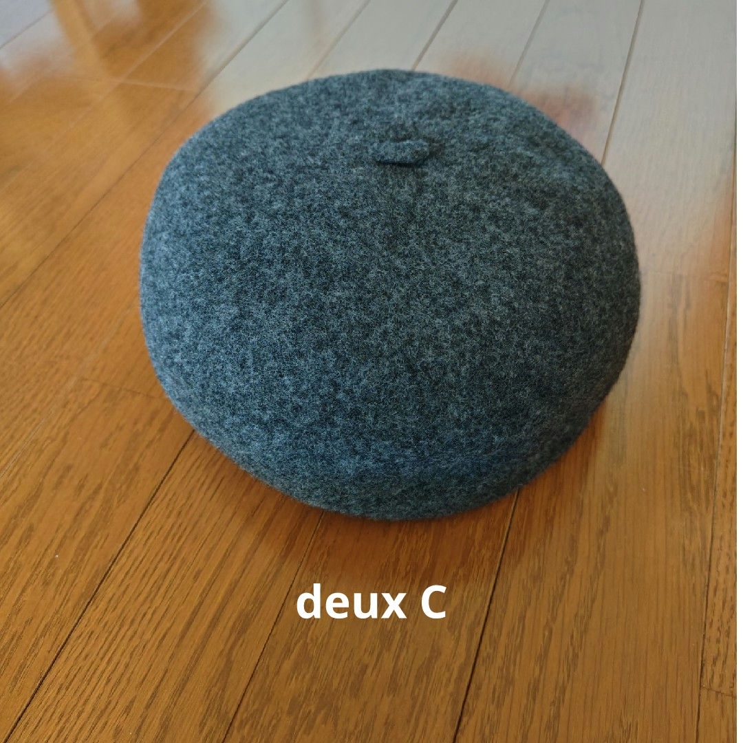 deux C ドゥセー  ベレー帽 レディースの帽子(ハンチング/ベレー帽)の商品写真