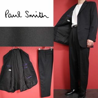 ポールスミス(Paul Smith)の【モード】Paul Smith 裏地パープル 総裏仕様 ツータック セットアップ(セットアップ)