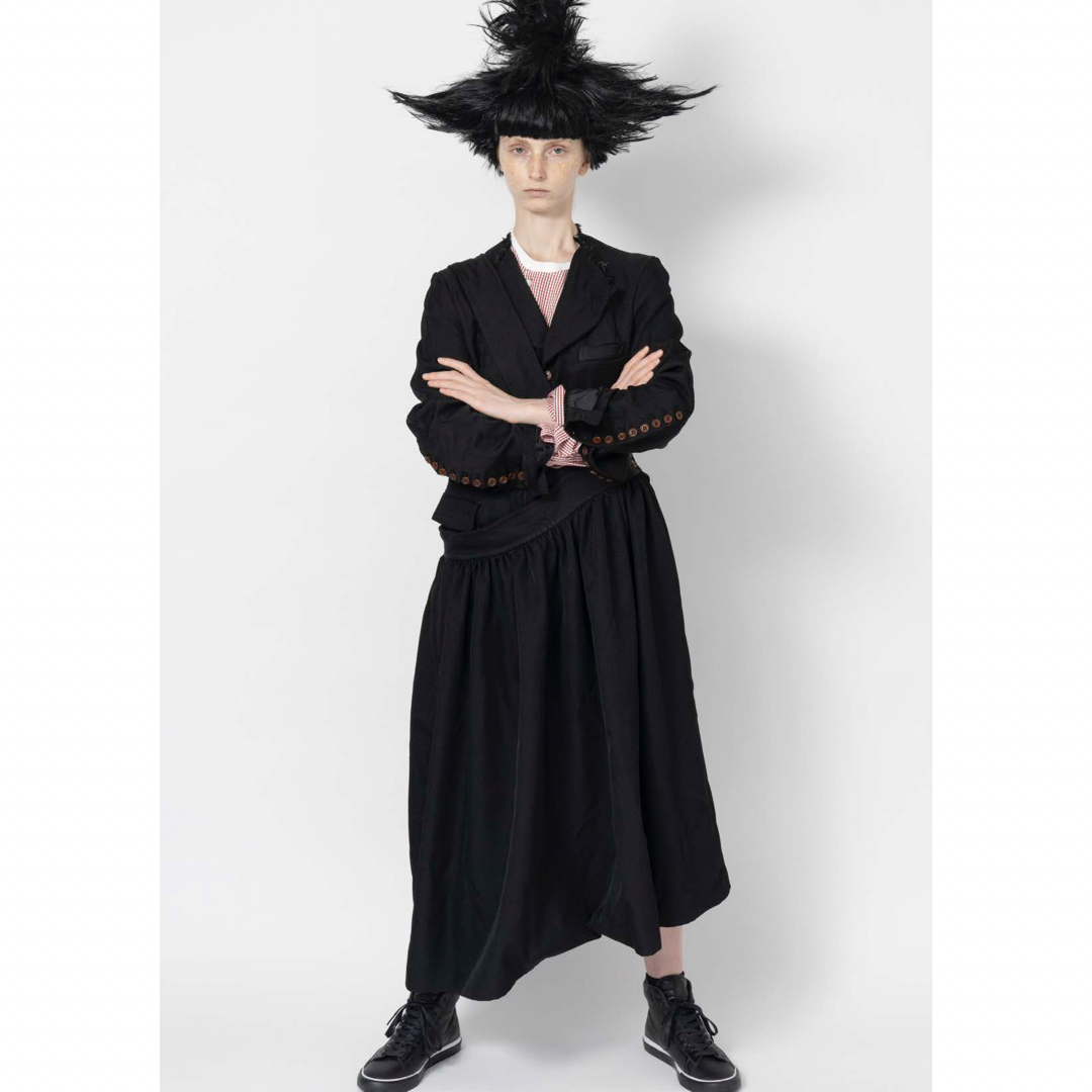 BLACK COMME des GARCONS - BLACK COMME des GARCONS 23AW ポリ縮 吊り