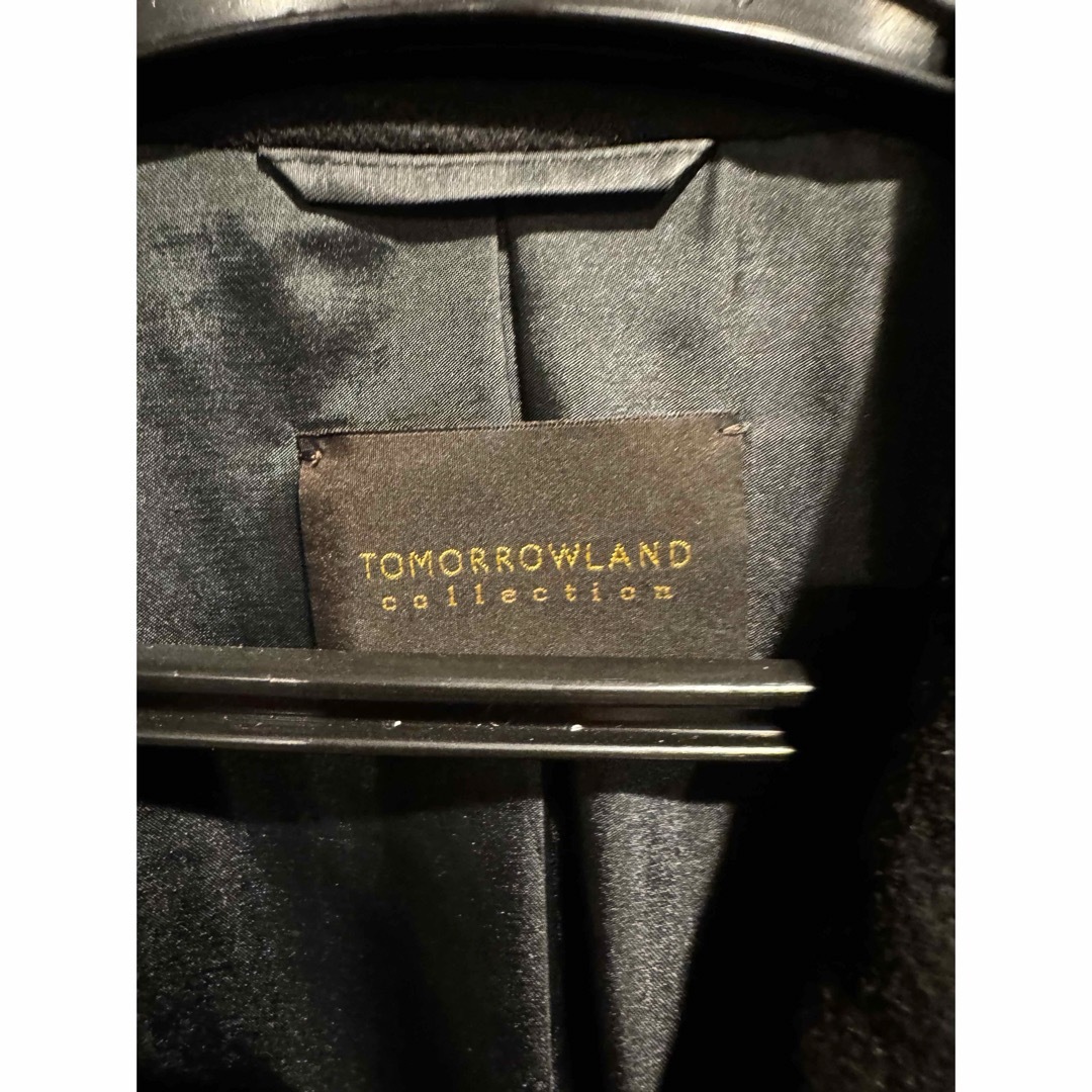 TOMORROWLAND(トゥモローランド)の美品◾️トゥモローランド　カシミヤ　ロングコート レディースのジャケット/アウター(ロングコート)の商品写真