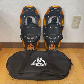 ★新品★最終価格★ENKEEO スノーシュー　サイズ18  ショルダーバッグ付き(登山用品)