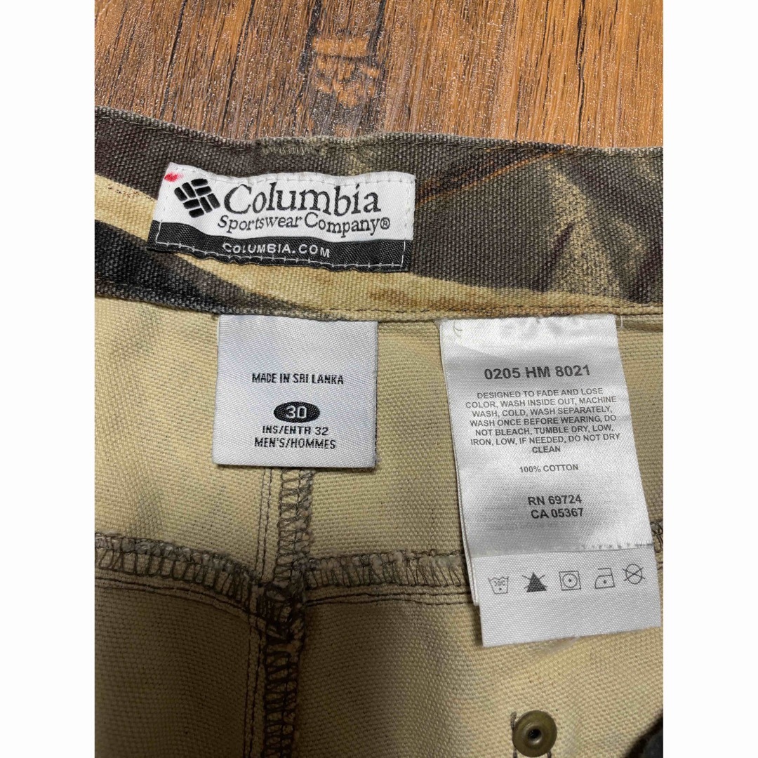 Columbia(コロンビア)の『Columbia』コロンビア　迷彩パンツ　ツリー柄　ダブルニー　ダック生地 メンズのパンツ(ワークパンツ/カーゴパンツ)の商品写真