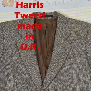 ハリスツイード(Harris Tweed)のハリス ツィード ジャケット 13843c 英国製  Harris tweed(テーラードジャケット)