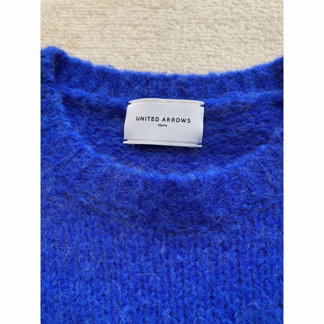 UNITED ARROWS(ユナイテッドアローズ)のユナイテッドアローズ　FLUFFYクルーネックニット レディースのトップス(ニット/セーター)の商品写真