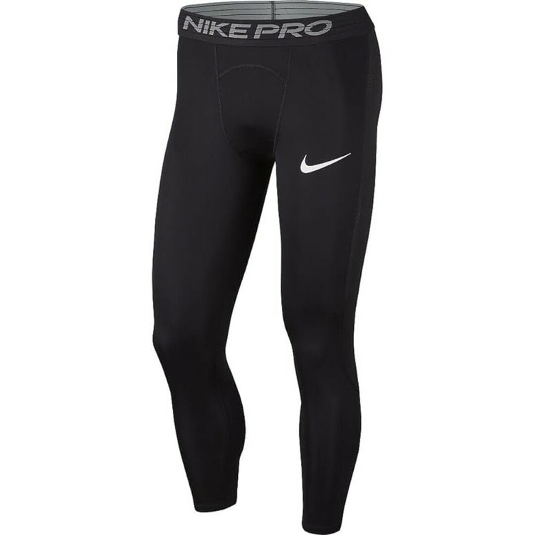 NIKE(ナイキ)のナイキプロロングタイツ ロングスパッツ Lサイズ【新品未使用】コンプレッション メンズのレッグウェア(レギンス/スパッツ)の商品写真