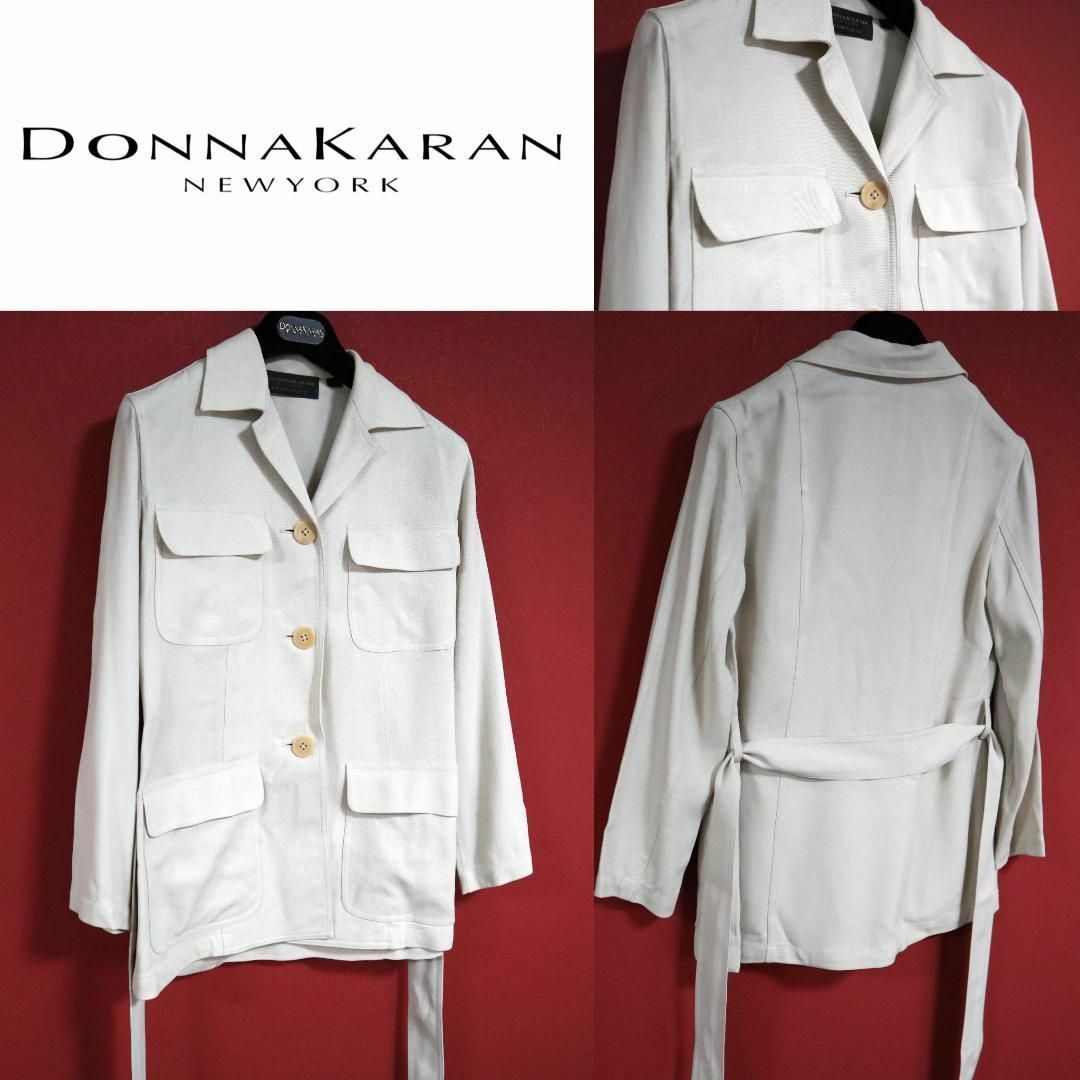 DKNY(ダナキャランニューヨーク)の【希少/ベロアハンガー付き】DONNAKARAN NEWYORK シャツJKT レディースのジャケット/アウター(その他)の商品写真