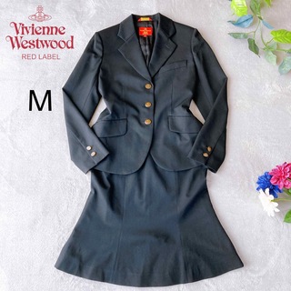 ヴィヴィアンウエストウッド(Vivienne Westwood)のヴィヴィアンウエストウッド セットアップスーツ オーブボタン 3B ウール M(スーツ)