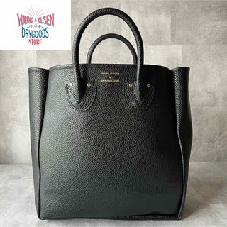 ヤングアンドオルセン(YOUNG&OLSEN)の専用品YOUNG&OLSEN レザー シボ革ブラック トートバッグムック本(トートバッグ)