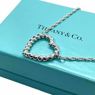 ティファニー(Tiffany & Co.)の新品仕上げ済み♪ ティファニー　ツイストハート　ネックレス　シルバー　925(ネックレス)