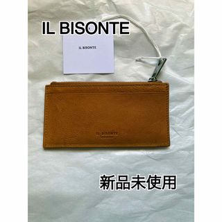 イルビゾンテ(IL BISONTE)の【新品未使用】【ILBISONTE】スマートウォレット　BUONARROTI 茶(コインケース/小銭入れ)